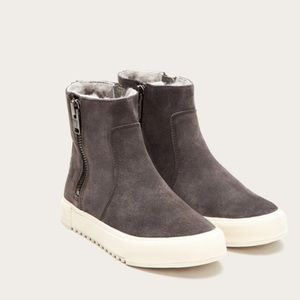 Frye Suede Fur Lined Boots size 8.5